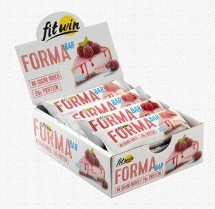 Бокс 12 штук FORMA BAR, БЕЗ ЦУКРУ Малиновий чізкейк 60 г 33% 4820273230302 фото