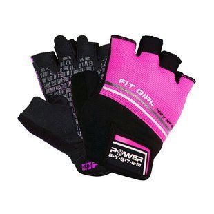 Power System Fit Girl Evo Gloves 2920PI Pink (S size) 22755-03 фото