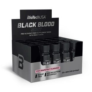 BioTech Black Blood Shot (20*60 ml, lemonade) 22041-22041-01 фото
