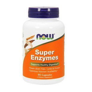 NOW Super Enzymes (90 caps) 06364-01 фото