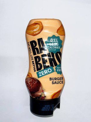 Rabeko Соус без цукру Sauce Zero 350 мл Бургер 413285001849 фото