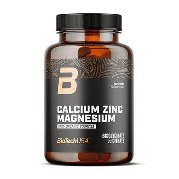 BioTech Calcium Zinc Magnesium Organic (90 tabs) 23713-01 фото