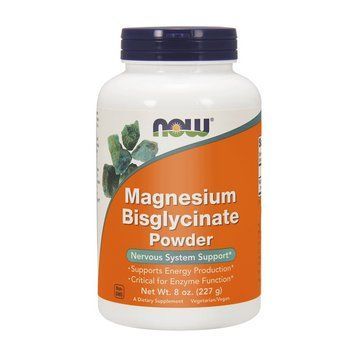 NOW Magnesium Bisglycinate Powder (227 g, pure) 10913-01 фото