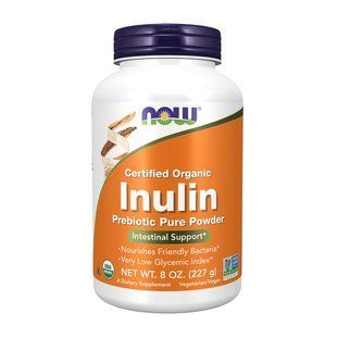 NOW Inulin Pure Powder (227 g) 18257-01 фото
