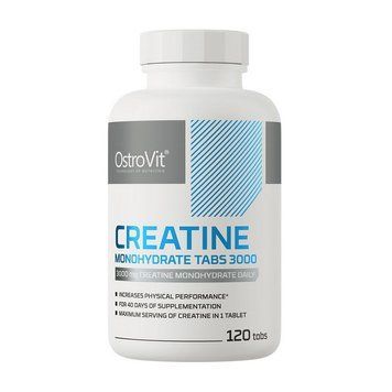 Креатин OstroVit Creatine Monohydrate Tabs 3000 (120 tab) 22960-01 фото