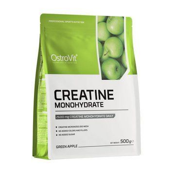 Креатин OstroVit Creatine Monohydrate (500 g, green apple) 08408-04 фото