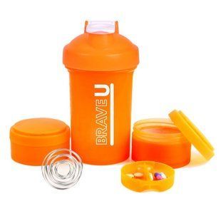 Brave U Shaker 3 in 1 (450 ml, orange) 24459-01 фото