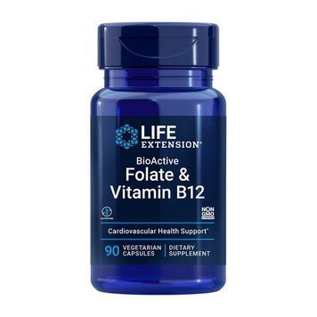 Life Extension Folate & Vitamin B12 (90 veg caps) 20264-01 фото