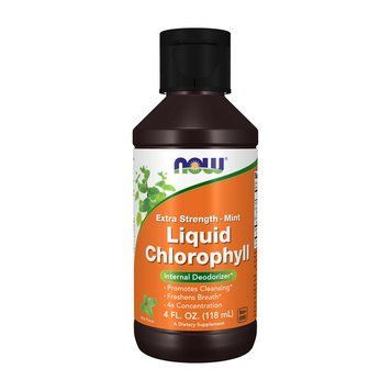 NOW Liquid Chlorophyll (118 ml, mint) 24257-01 фото