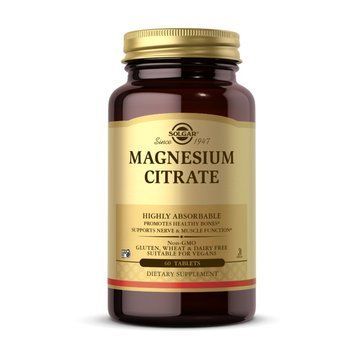 Solgar Magnesium Citrate (60 tab) 11529-01 фото