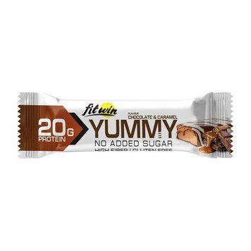 FitWin Yummy Bar No Sugar Added (55 g, chocolate & caramel) 23982-01 фото