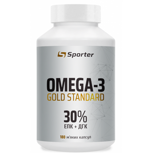 Omega-3 Gold Standard 30% - 180 м'яких капсул 823213 фото