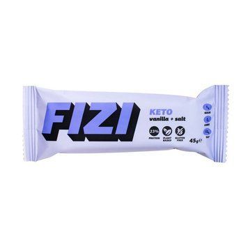 Fizi Fizi Keto Protein Bar (45 g, vanilla + salt) 22445-01 фото
