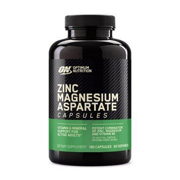 Optimum Nutrition Zinc Magnesium Aspartate (180 caps) 02542-01 фото