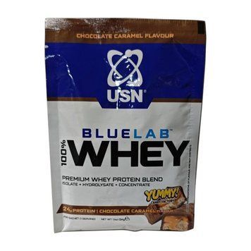 USN Blue Lab 100% Whey Premium Protein (34 g, chocolate caramel) 22418-22418-03 фото