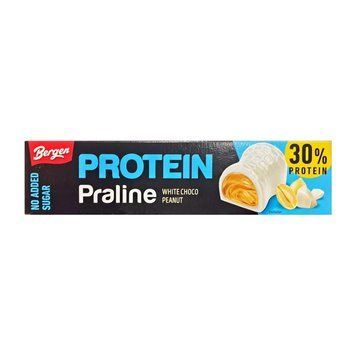 Bergen Protein Praline (50 g, white choco peanut) 24512-01 фото