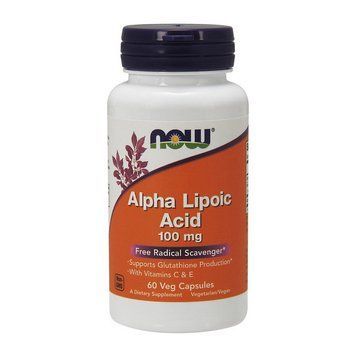 NOW Alpha Lipoic Acid 100 mg (60 caps) 06479-01 фото