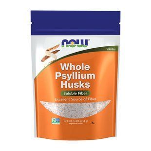NOW Whole Psyllium Husks (454 g) 18744-01 фото