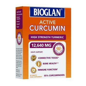 Bioglan Active Curcumin High Strength Turmeric (30 tab) 23370-01 фото
