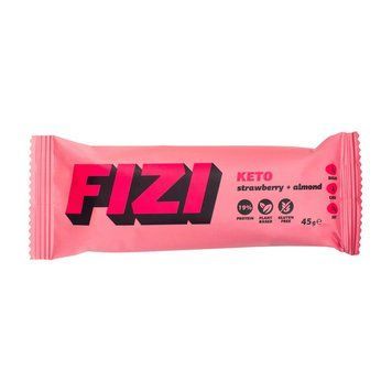 Fizi Fizi Keto Protein Bar (45 g, strawberry + almond) 22446-01 фото