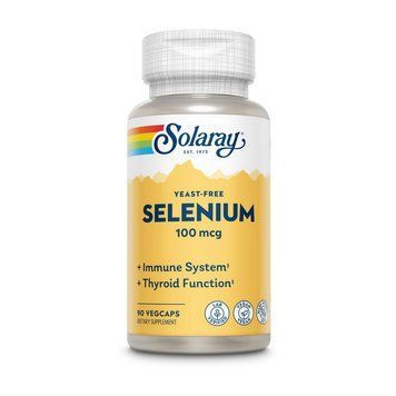 Solaray Selenium 100 mcg yeast-free (90 veg caps) 19885-01 фото