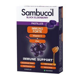 Sambucol Immuno Forte Pastilles (20 pastilles) 21219-01 фото