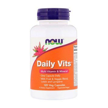 NOW Daily Vits (120 veg caps) 11311-01 фото