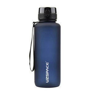 UZSPACE Uzspace Frosted Waterbottle 3056 (1,5 L, black/blue) 23542-01 фото