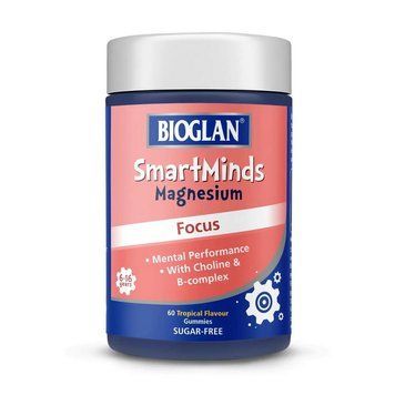 Bioglan SmartMinds Magnesium Focus (60 gummies, tropical) 23988-01 фото