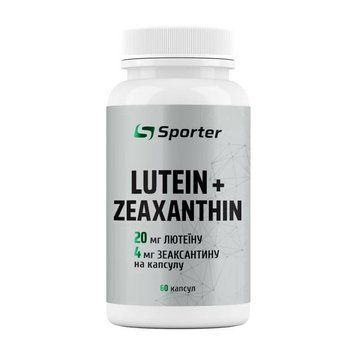 Sporter Lutein + Zeaxanthin (60 caps) 24659-01 фото