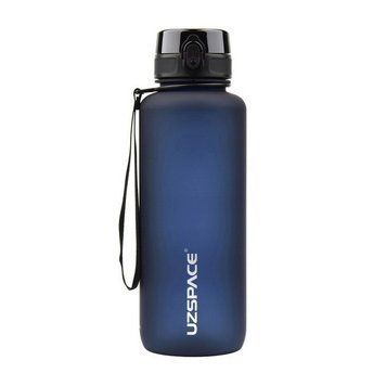 UZSPACE Uzspace Frosted Waterbottle 3056 (1,5 L, black/blue) 23542-01 фото
