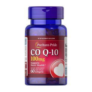 Puritan's Pride CO Q-10 100 mg (60 softgels) 07202-01 фото