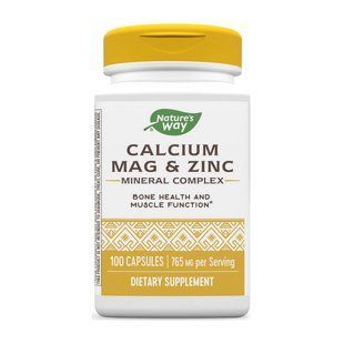 Nature's Way Calcium Mag & Zinc (100 caps) 22628-01 фото