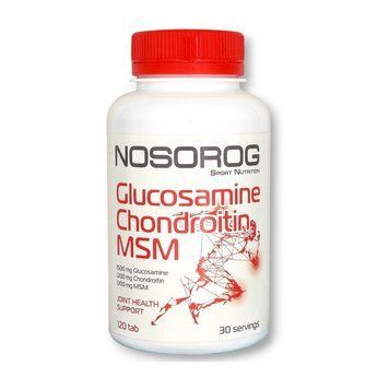 NOSOROG Glucosamine Chondroitin MSM (120 tab) 10021-01 фото