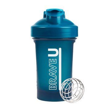 Brave U Shaker With Metal Ball (400 ml, blue) 24465-01 фото
