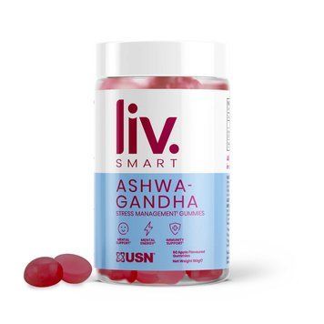 USN LivSmart Ashwagandha Gummies (термін до 15.04.2026) (60 gummies) 21988-01_T002347 фото