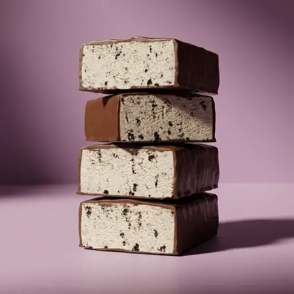 Протеїновий батончик TITAN Bar Creamy cookies, БЕЗ ЦУКРУ 85г 35% 4820273231477 фото