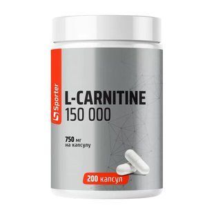 Sporter L-Carnitine 150000 750 mg (200 caps) 24517-01 фото