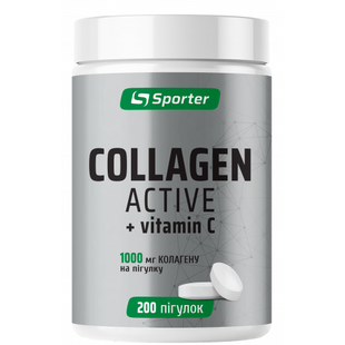 Collagen Active + VitC 1000 мг - 200 таб 822186 фото
