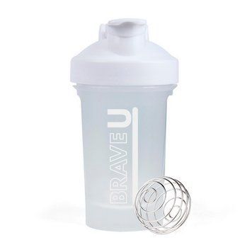 Brave U Shaker With Metal Ball (400 ml, white) 24466-01 фото