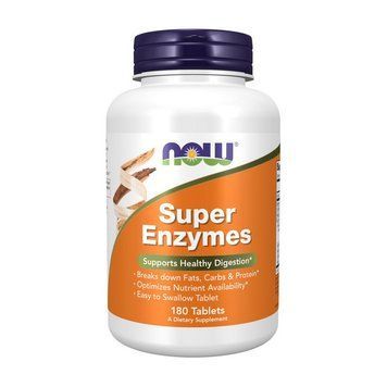 NOW Super Enzymes (180 tabs) 10462-01 фото