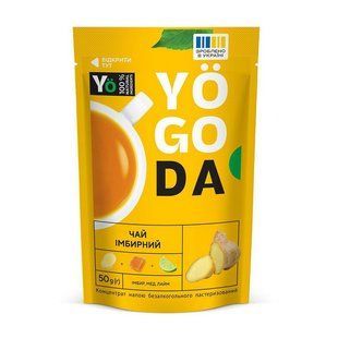 Yogoda Yogoda Tea (50 g, імбир, мед, лайм) 24121-01 фото
