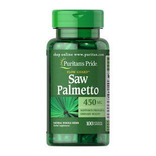 Puritan's Pride Saw Palmetto 450 mg (100 caps) 07214-01 фото