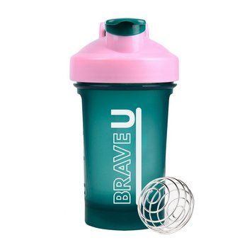 Brave U Shaker With Metal Ball (400 ml, green) 24467-01 фото