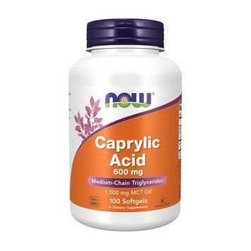 NOW Caprylic Acid (100 sgels) 18220-01 фото