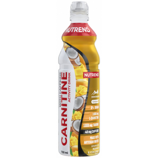 Carnitin activity drink with caffeine - 750 мл 1/8 - манго+кокос (газований) 821428 фото