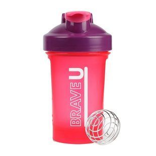 Brave U Shaker With Metal Ball (400 ml, red) 24468-01 фото
