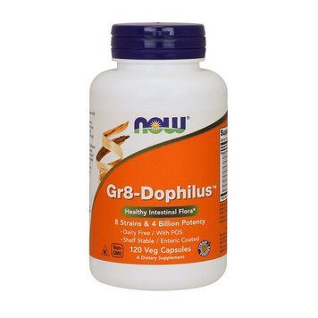 NOW Gr8-Dophilus (120 veg caps) 09237-01 фото
