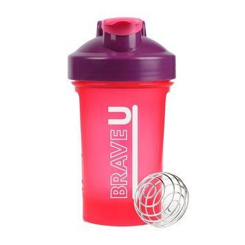 Brave U Shaker With Metal Ball (400 ml, red) 24468-01 фото