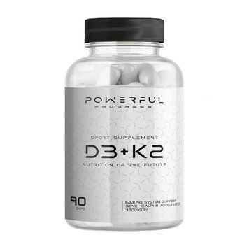 Powerful Progress Vitamin D3+K2 (90 caps) 24520-01 фото